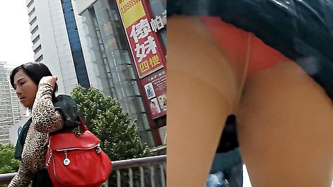 Totally mind-blowing up-skirt video
